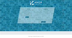Desktop Screenshot of amorgospel.com.br